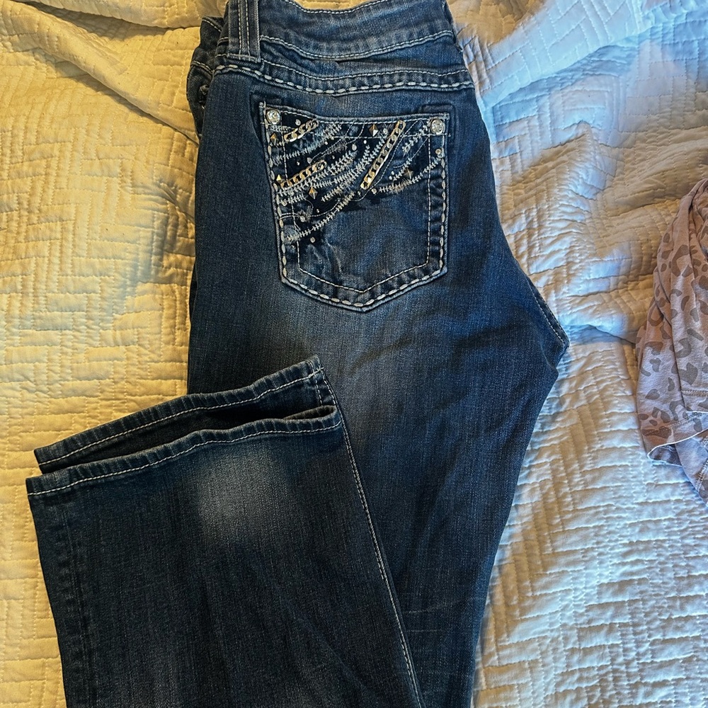 Miss Me 34x31 bootcut jeans